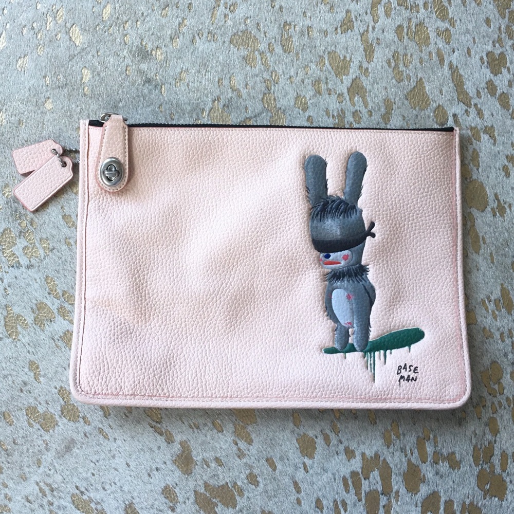 Coach Pink Emmanuel Hare Baseman LTDEdition Folio